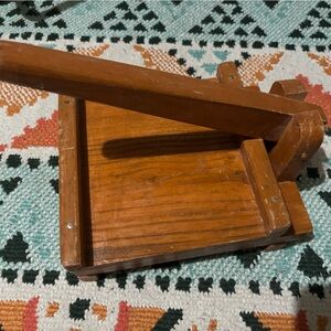 Vintage Wooden Tortilla Press
